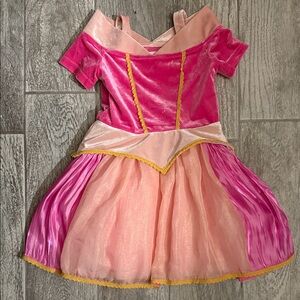 Taylor Joelle -Pink and Gold Princess Costume for Kids